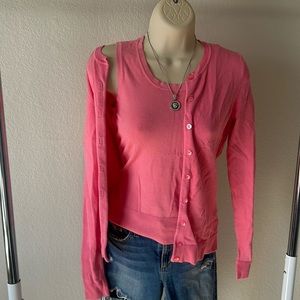CHARTER CLUB tank and cardigan set